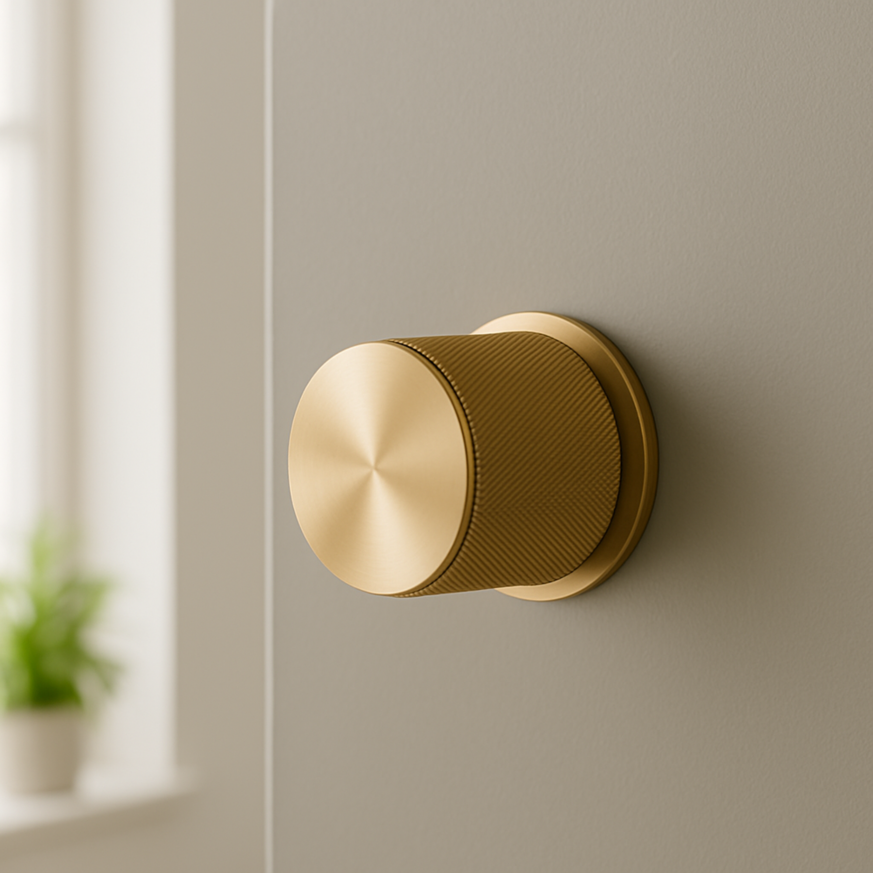 The Windsor – Knurled Door Knob